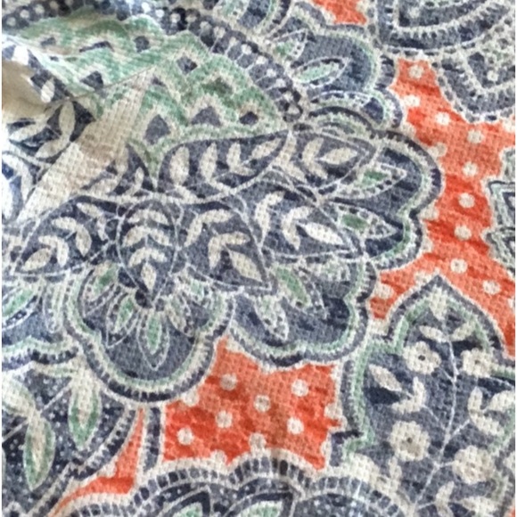 Whimsy Rose Long Sleeve Lightweight Top. Cute Elephant Print. Cotton/Poly Blend - Picture 7 of 10